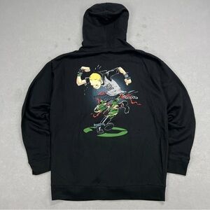 Punk Rock Hoodie (Zip Up):  Retro Punk Circle Jerks “Skank” logo 3XL